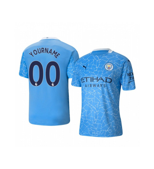 Abby Dahlkemper 2020-21 Manchester City Home Pale Blue Jersey