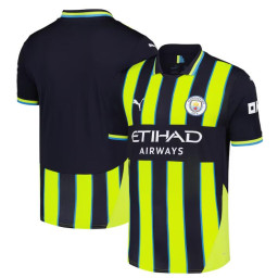Manchester City 2024-25 Away Black Authentic Jersey
