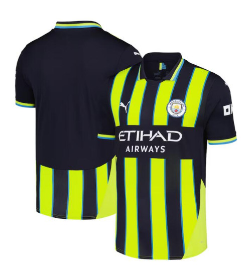 Manchester City 2024-25 Away Black Authentic Jersey
