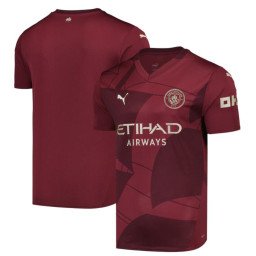 Manchester City 2024-25 Third Red Authentic Jersey